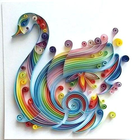Quilling (Rolled Paper) Makes Great Art