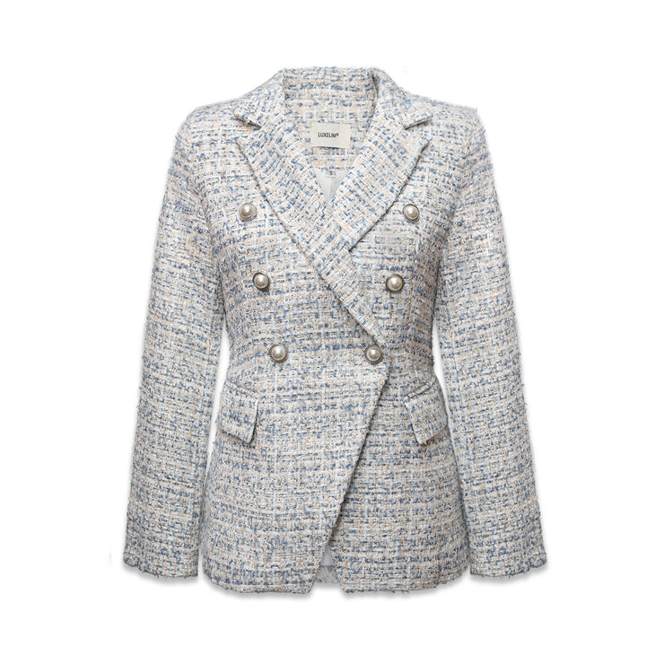 tweed blazer womens