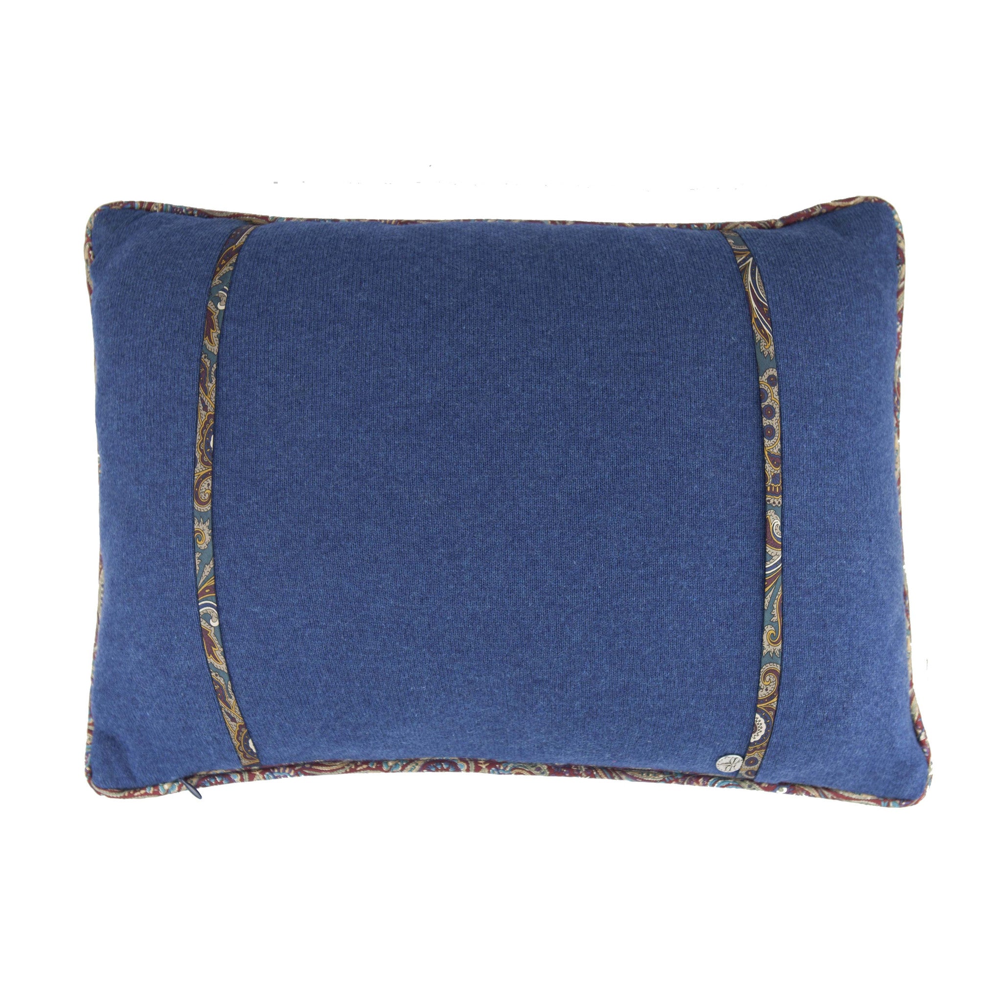 elegant burgundy blue pillows