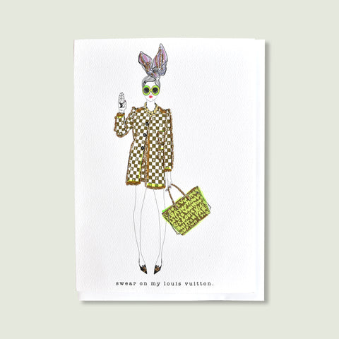 HEAD OVER HEELS LOUIS VUITTON CARD – Kitson LA