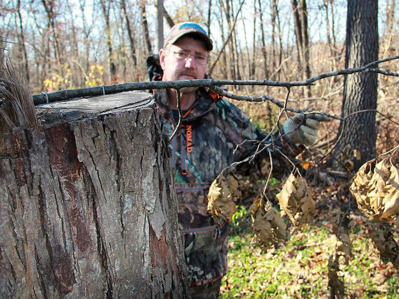 Creating licking branches for your deer