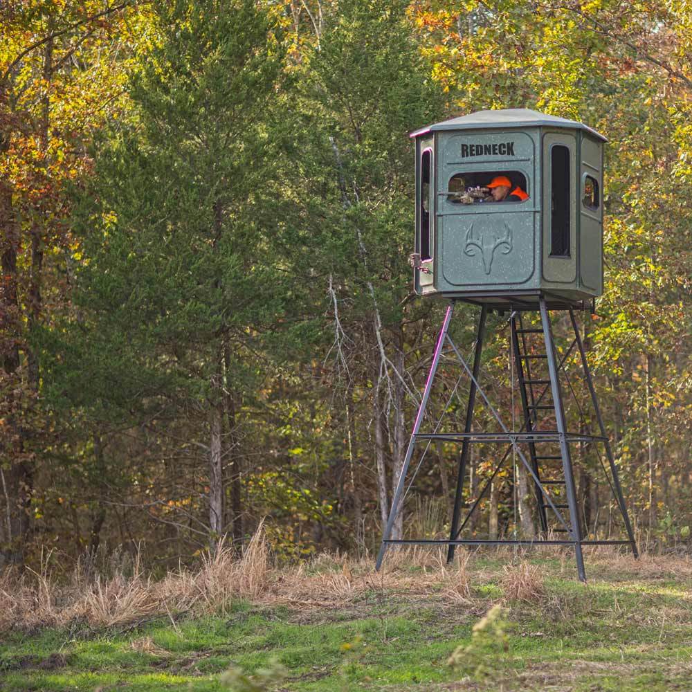 The Predator 5x6 Platinum 360 Hunting Blind - Redneck Blinds