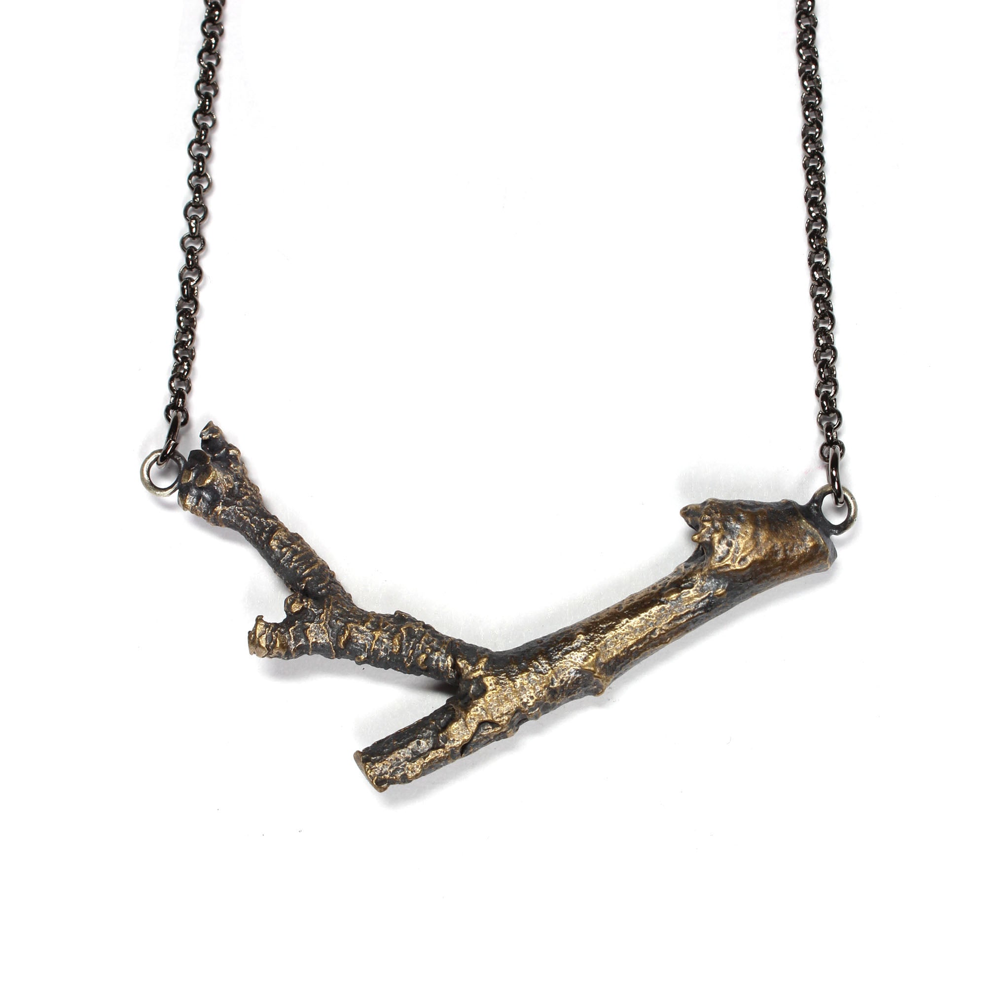 large twig necklace