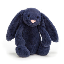 Load image into Gallery viewer, Personalised Jellycat Bashful Bunny Medium - Navy
