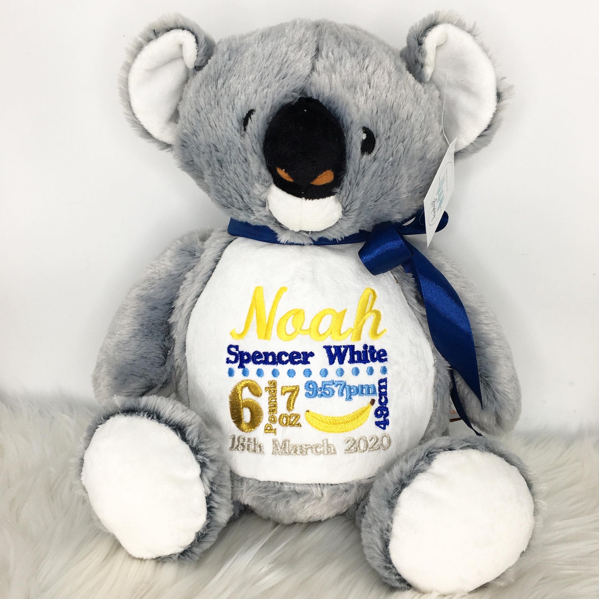 personalised koala teddy