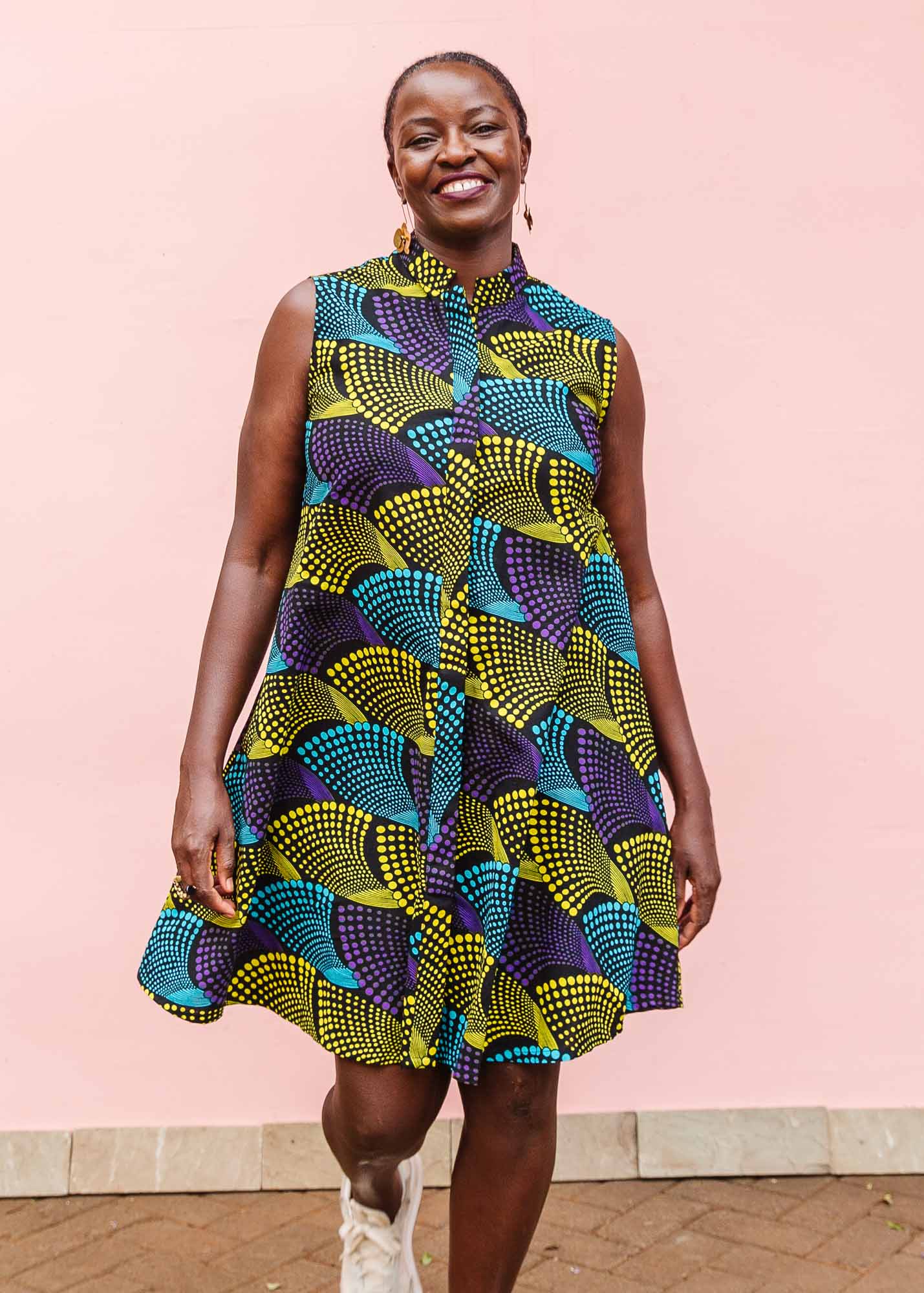 Latest plain and pattern Ankara gowns: 2022 beautiful dresses - Kemi Filani