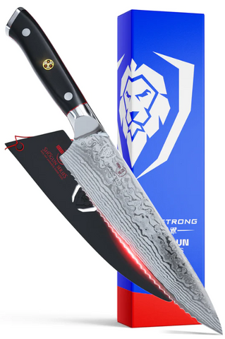 Serrated Chef's Knife 7.5" Shogun Series ELITE | Dalstrong