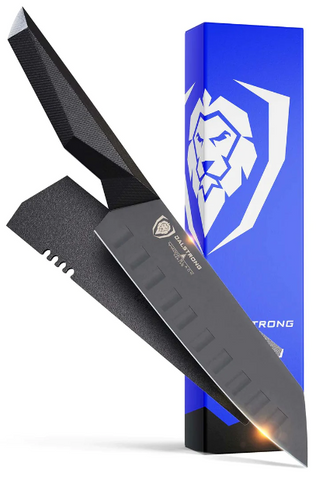 Dalstrong 8 Chef Knife - Shadow Black Series - High Carbon Steel -Sheath  Included - NSF Certified
