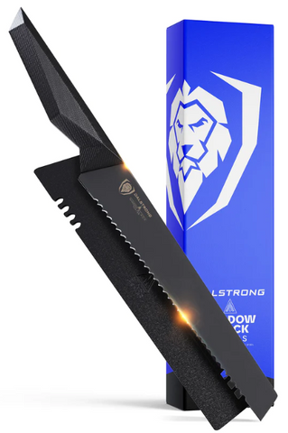 Bread Knife 9" Shadow Black Series | NSF Certified | Dalstrong