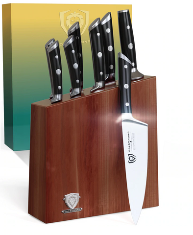 Emojoy Steak Knife Set of 2 Non Serrated Steak Knives Stainless