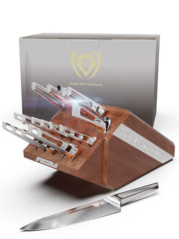 Crusader Series 18-Piece Knife Block Set - NSF Certified