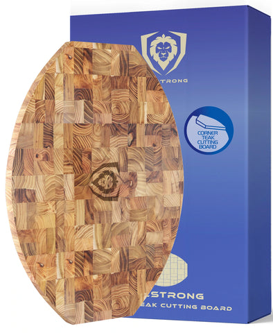 Corner Cutting Board - Teak Wood Dalstrong ©