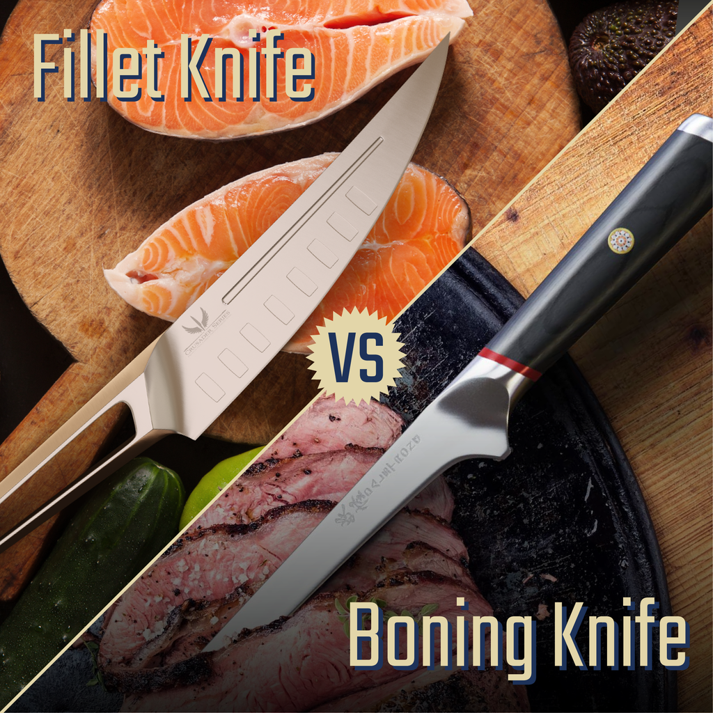 The Kitchen Knife Set - IMARKU  Boning knife, Fillet knife, Knife