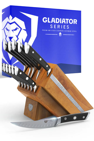 12-Piece Block Set | Black Handles | Gladiator Series | NSF Certified