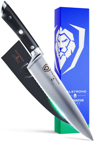 Serrated Chef Knife 7.5" | Gladiator Series | NSF Certified | Dalstrong