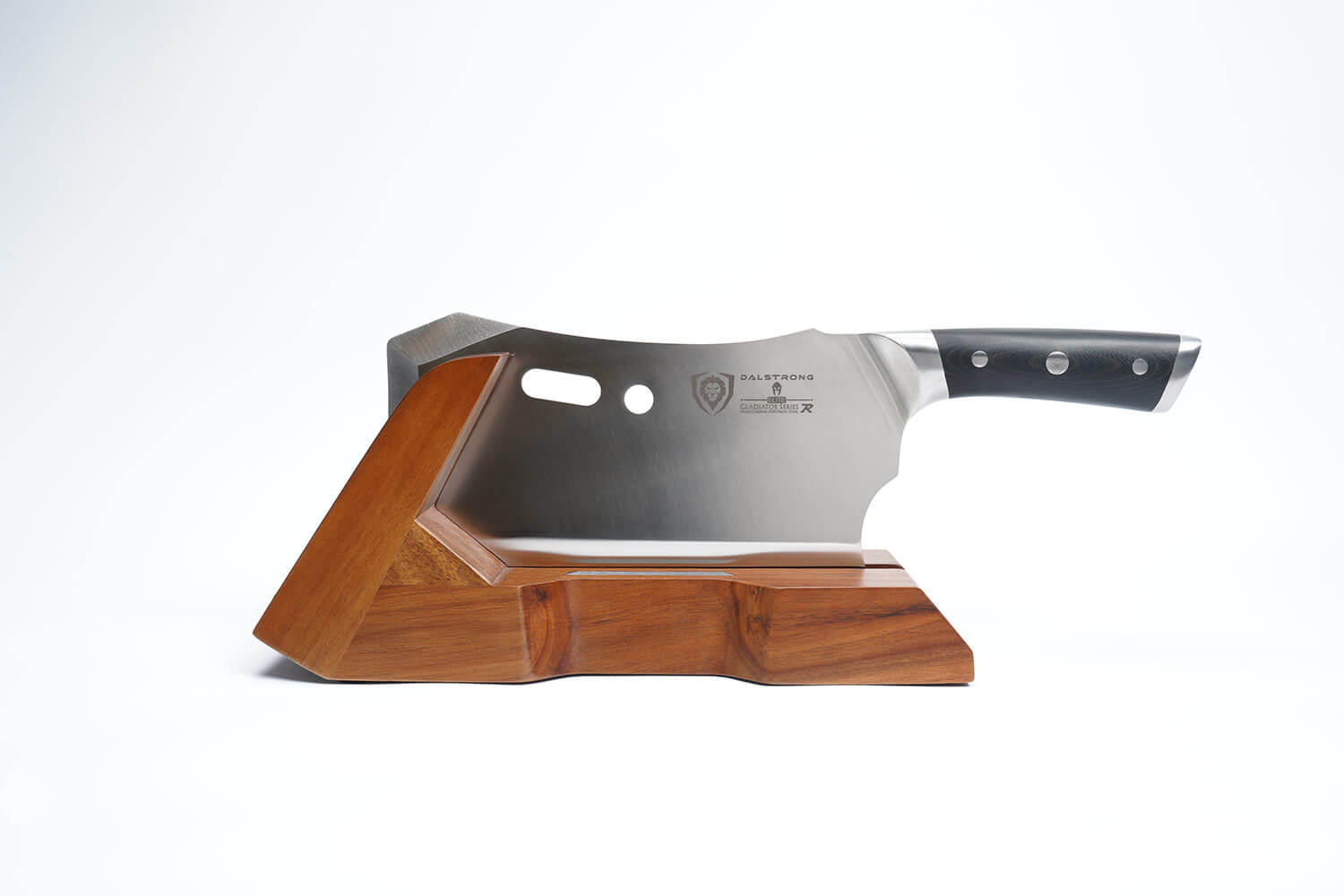 Meat Cleaver 9" with Stand | Obliterator | Gladiator Series | R | NSF Certified | herniaquestions ©