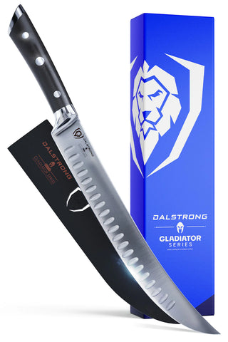 Butcher's Breaking Cimiter Knife 10" | Gladiator Series | NSF Certified | Dalstrong