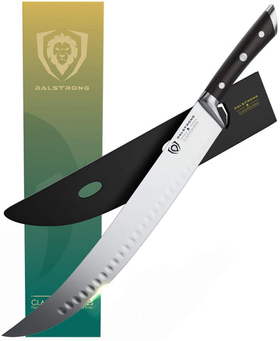 Butcher & Breaking Cimitar Knife 14" | Gladiator Series | NSF Certified | Dalstrong ©