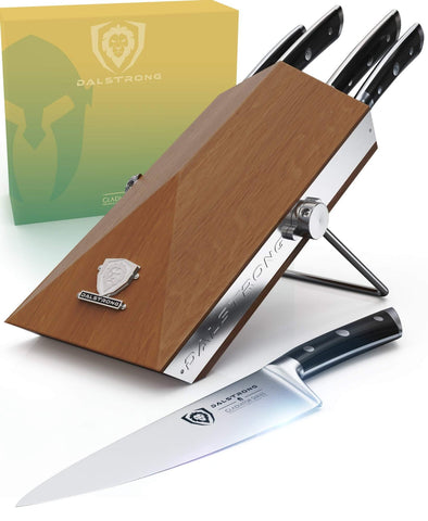 Gladiator Series 5-Piece Knife Set with Modular Block