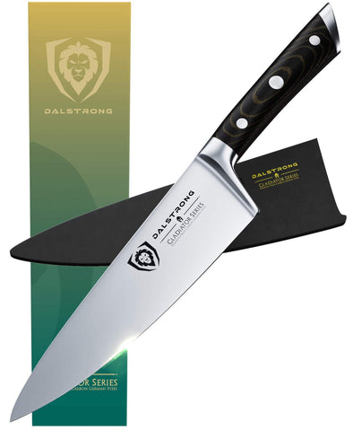 Chef's Knife 8" | Gladiator Series | NSF Certified | Dalstrong ©