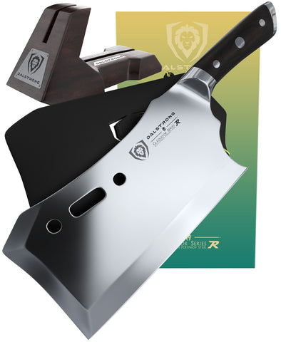 Gladiator Series 'Obliterator' 9" Meat Cleaver with Stand
