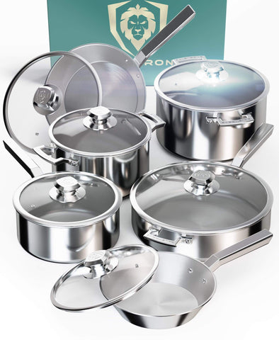 Oberon 12pc Cookware Set