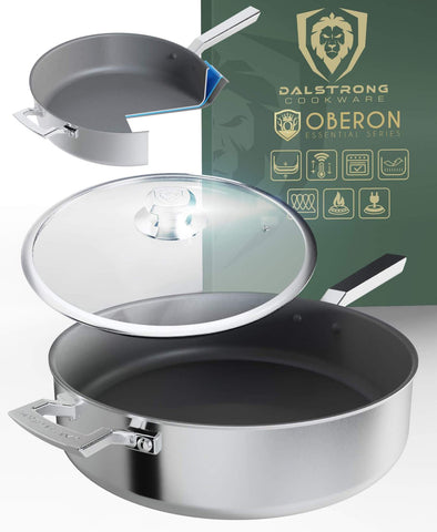 12" Sauté Frying Pan | ETERNA Non-stick | Oberon Series | Dalstrong ©