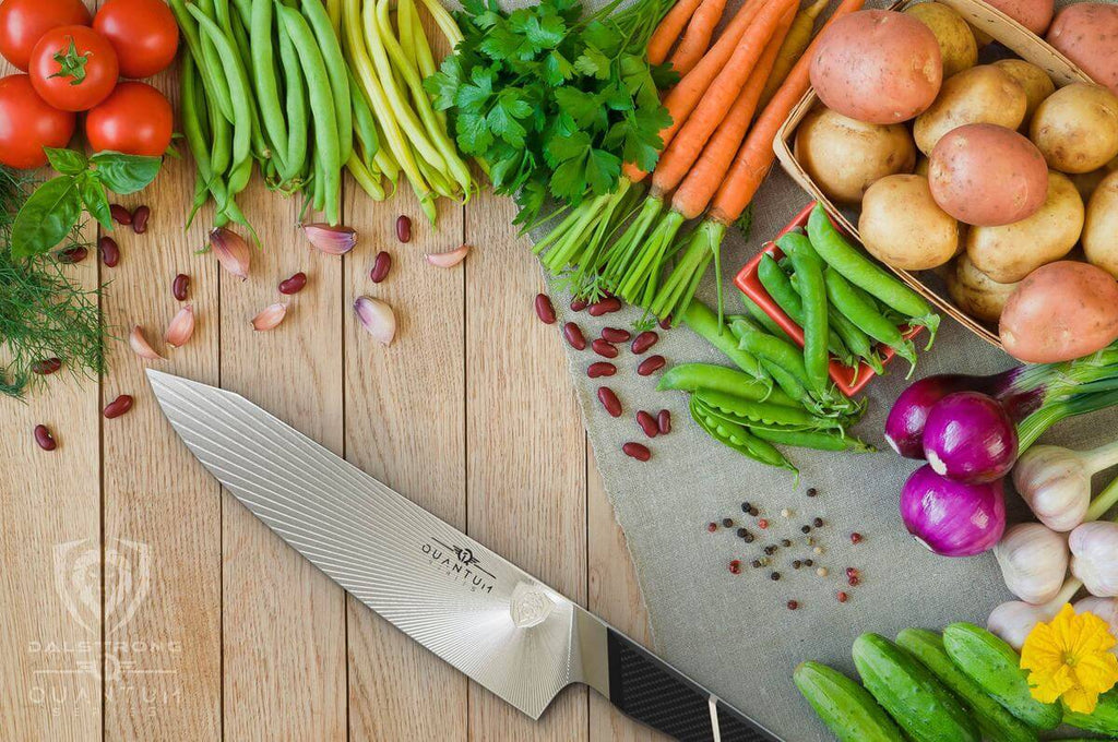 Home Hero 2 Pcs Vegetable Knife with Sheath - High Carbon Stainless Steel  Knife with Ergonomic Handle - Razor Sharp Vegetable Knife - Multipurpose