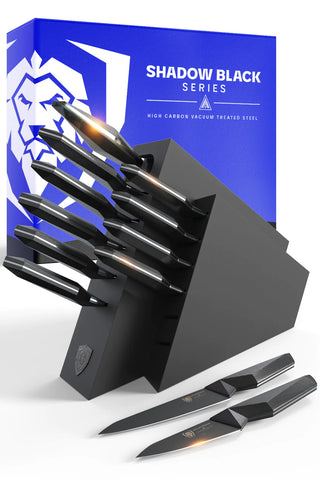 12-Piece Knife Block Set Shadow Black Series NSF Certified