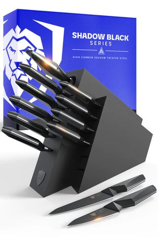 12-Piece Knife Block Set | Shadow Black Series | NSF Certified | Dalstrong