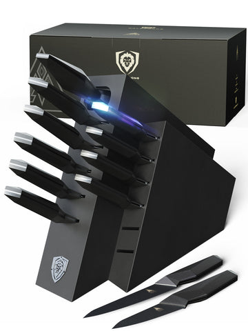 12 Piece Knife Block Set | Shadow Black Series