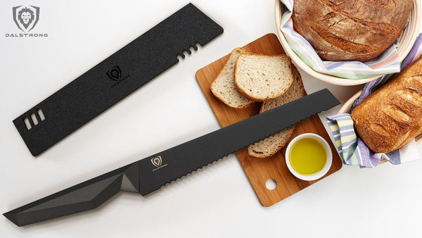 Bread Knife 9" Shadow Black Series | NSF Certified | Dalstrong ©
