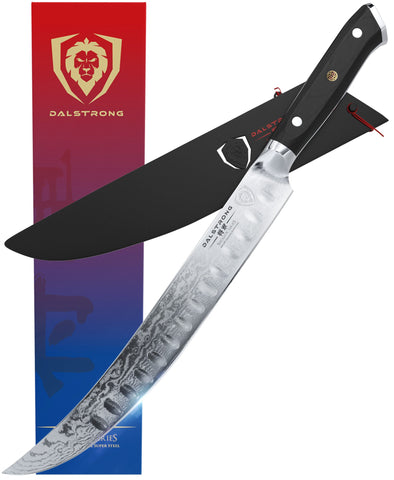 Shogun Series 10" Butcher's Breaking Cimitar Knife