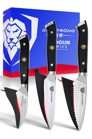 3 Piece Paring Knife Set | Shogun Series Elite | Dalstrong