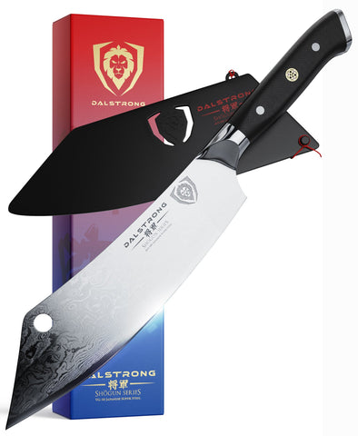 Cleaver Hybrid & Chef's Knife 8" | Crixus | Shogun Series | Dalstrong ©