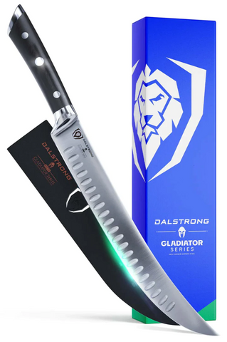 Butcher's Breaking Cimiter Knife 10" Gladiator Series | NSF Certified | Dalstrong