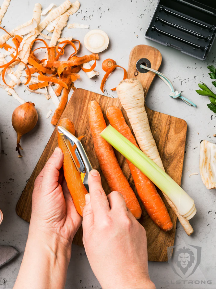 How to Thinly Slice Onions With a Vegetable Peeler