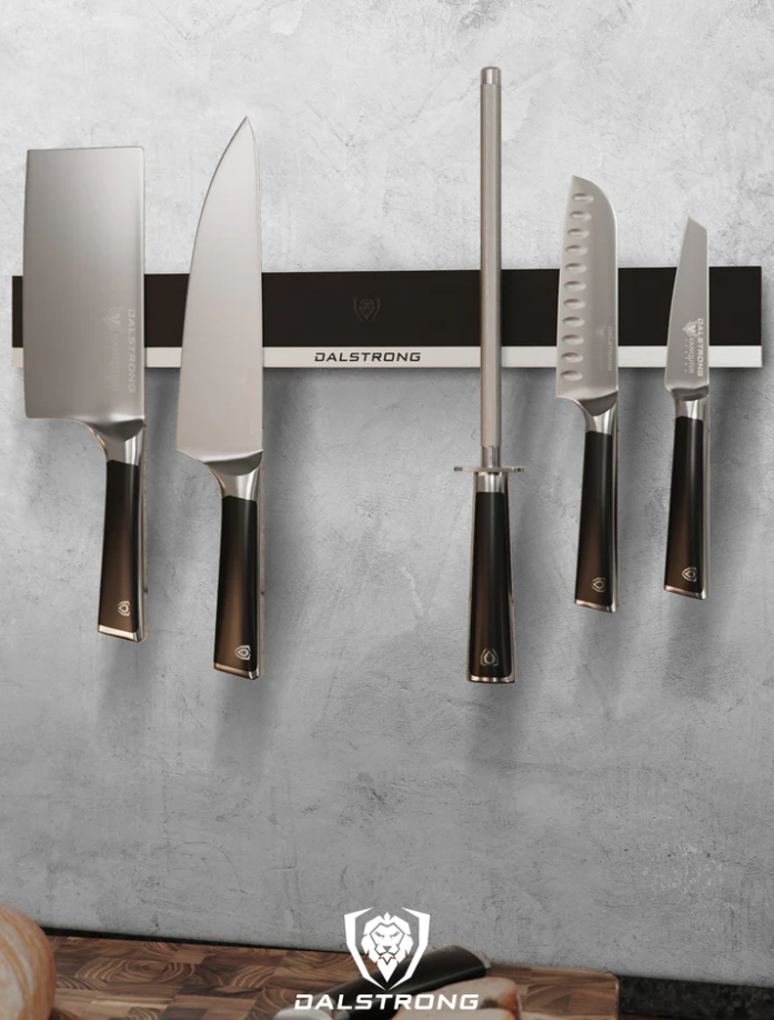 Churrasco BBQ 5 PC Cutlery Set with Magnetic Block