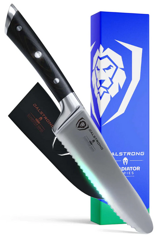 Serrated Sandwich, Deli & Utility Knife 6" Gladiator Series | NSF Certified | Dalstrong