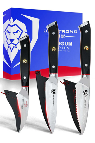 3 Piece Paring Knife Set Shogun Series Elite | Dalstrong