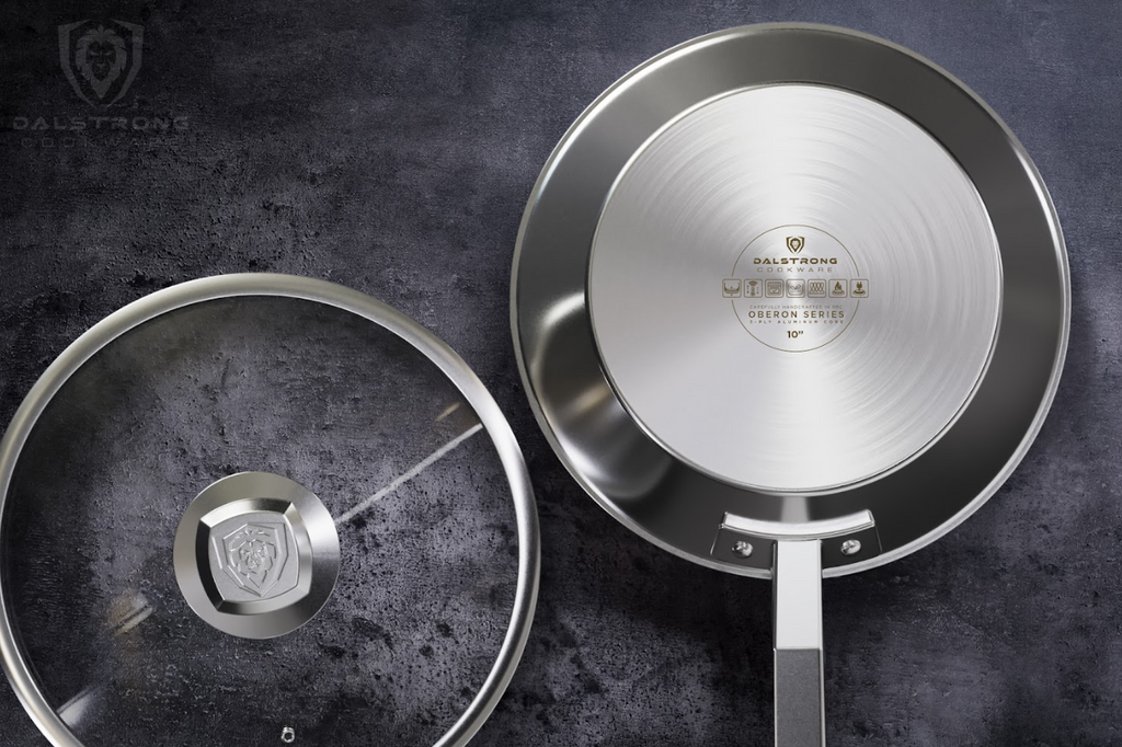 A photo of the 10" Frying Pan & Skillet ETERNA Non-Stick | Oberon Series | Dalstrong