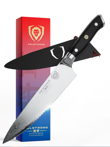 Serrated Chef's Knife 7.5" Shogun Series | Dalstrong