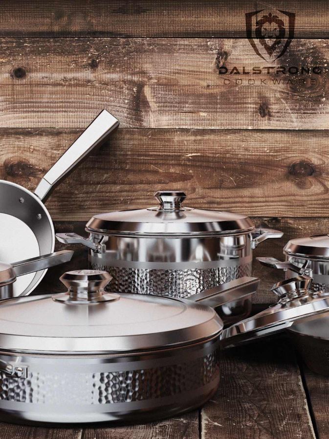 12-Piece Cookware SetSilver | Avalon Series | Dalstrong