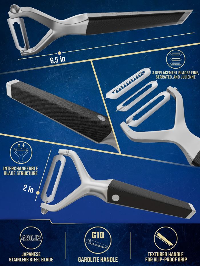 Y-Peeler, Scalpel Blade