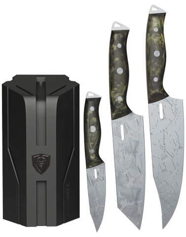 HAST. 4p Modern Knife Set by Hast | Edition Series - Gold