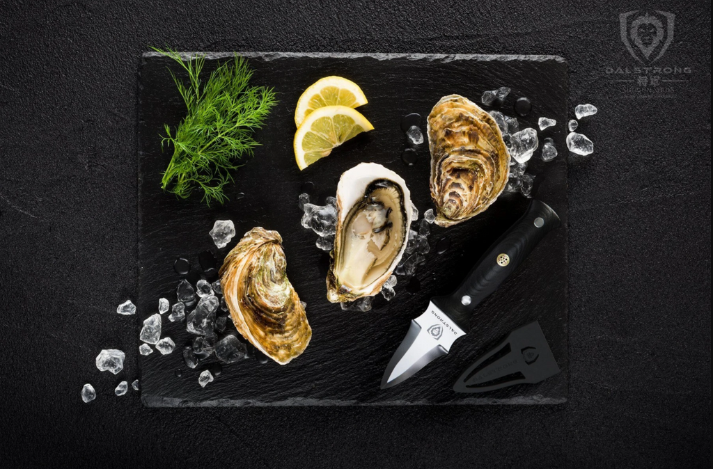 Professional Oyster & Clam Shucking Knife 3.5" Shogun Series | Dalstrong 