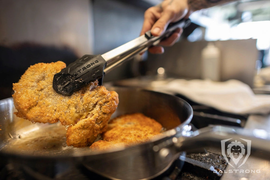 Small Hand-forged Kitchen Tongs Made of Quality Solid Steel