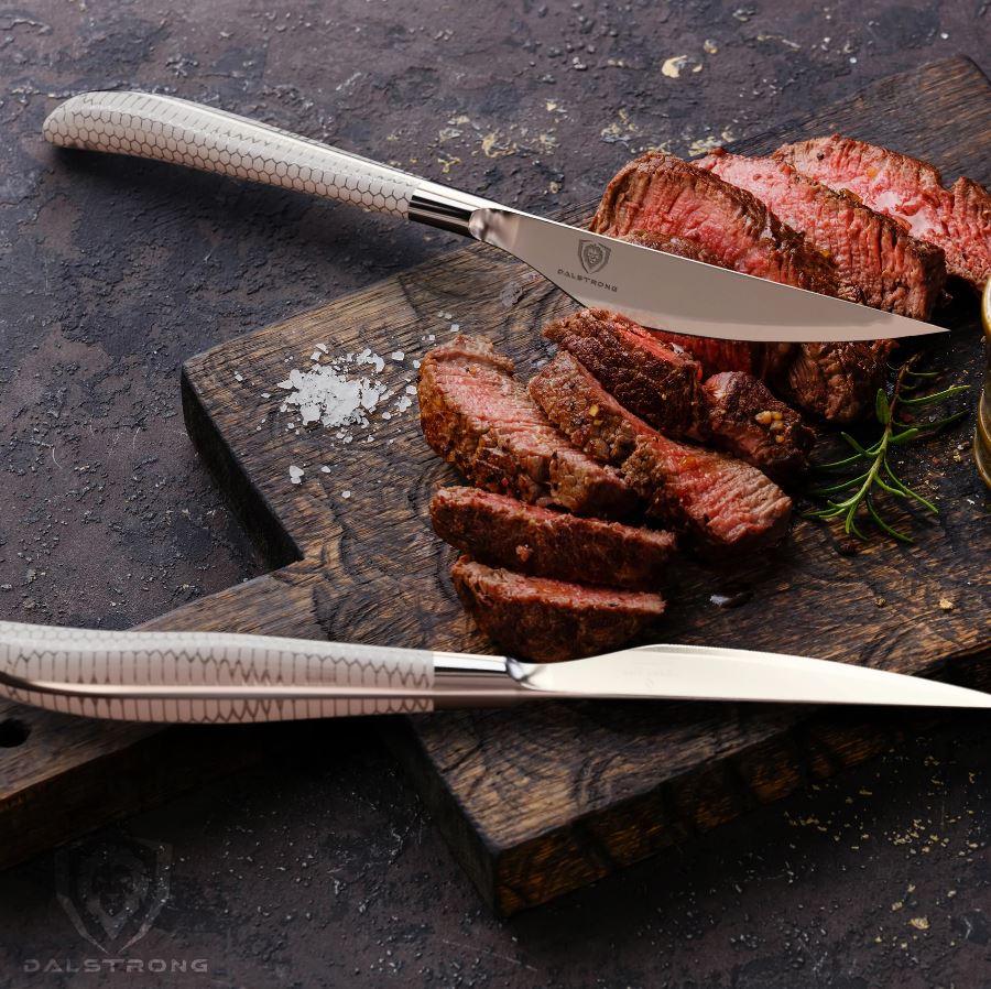 Forever Sharp 4 Piece Gourmet Steak Knife Set