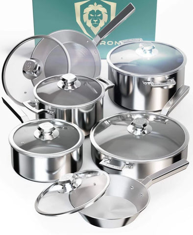 12 Piece Cookware Set Oberon Series