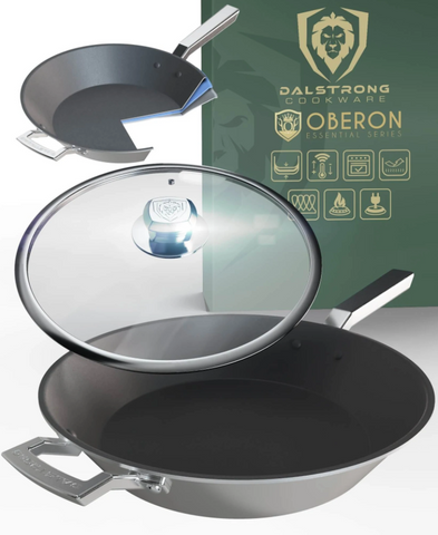 12" Frying Pan & Skillet ETERNA Non-stick | Oberon Series | Dalstrong